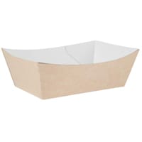 Colpac Compostable Kraft Food Trays Small 124mm (Pack of 500)
