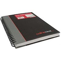 Collins A5 Ideal Wire Bound Book 192 Pages Ruled Feint 468W