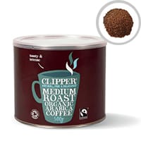 Clipper Organic Medium Roast Instant Coffee 500g Pack 1 A06762