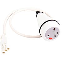 Cluster Power Module 1 x UK Socket - Black