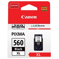 Canon PG-560 XL Black High Yield Ink Cartridge 3712C001 - Canon PG 560
