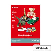 Canon A4 Matte Photo Paper 170gsm (Pack of 50)