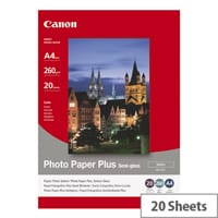 Canon A4 Semi-Gloss Photo Paper 260gsm (Pack of 20)