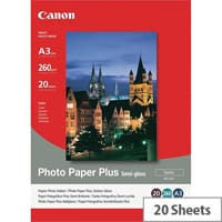 Canon A3 Semi-Gloss Photo Paper (Pack of 20)