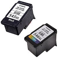 Canon PG-545XL/CL-546X - Twin Pack - Colours Black, Cyan, Magenta, Yellow - High Yield Ink Cartridge