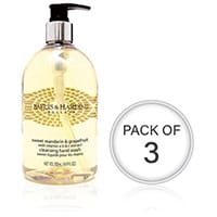 Baylis & Harding Pack of 3 Mandarin/Grapefruit Wash 500ml