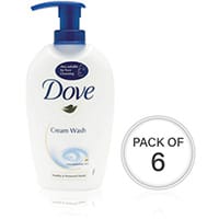 Dove Pack of 6 Cream Soap 250ml