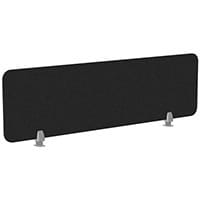 Ciunas Office Desk Screen W1390xH400 Charcoal