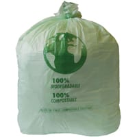 Jantex Pack of 20 Large Compostable Bin Liners 90Ltr