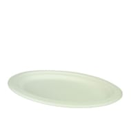 Oval Bagasse Plate Vegware 10" (Pack of 500)