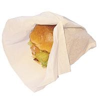 Compostable Burger Wrap 250 x 330mm (Pack of 1000)