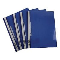 Durable Blue Clear View Folder A4 Pack of 25