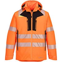 Portwest DX461 DX4 Hi-Vis Winter Jacket Orange & Black XXL