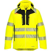 Portwest DX461 DX4 Hi-Vis Winter Jacket Yellow & Black XL