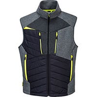 Portwest DX470 DX4 Hybrid Baffle Gilet Metal Grey XL