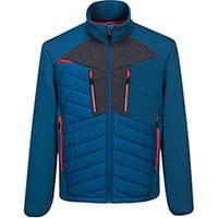 Portwest DX471 DX4 Hybrid Baffle Jacket Metro Blue Medium