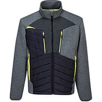 Portwest DX471 DX4 Hybrid Baffle Jacket Metal Grey XXL