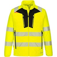 Portwest DX473 DX4 Hi-Vis Baffle Jacket Yellow & Black XL