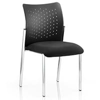 Academy Boardroom & Visitor Chair Black