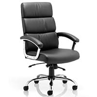 Desire High Executive Office Chair Black With Arms