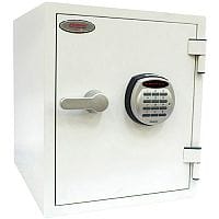 Phoenix Titan FS1282E Size 2 Fire & Security Safe with Electronic Lock White 25L 60mins Fire Protection