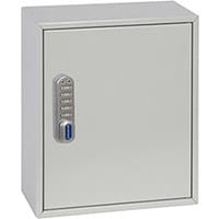 Phoenix Keysure KC0501E 24 Hook Deep Plus Key Cabinet with Electronic Code Lock Light Grey
