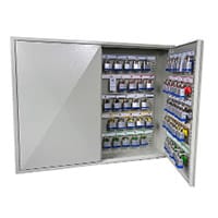 Phoenix Keysure KC0503E 100 Hook Deep Plus Key Cabinet with Electronic Code Lock Light Grey