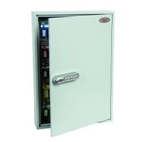 Phoenix Commercial Key Cabinet KC0601E 42 Hook with Electronic Lock. Light Grey