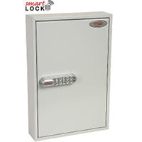 Phoenix Commercial Key Cabinet KC0602E 64 Hook with Electronic Lock. Light Grey