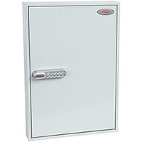 Phoenix Commercial Key Cabinet KC0603E 100 Hook with Electronic Lock. Light Grey