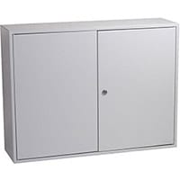Phoenix Commercial Key Cabinet KC0607K 600 Hook with Key Lock. Light Grey