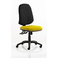 Eclipse XL III Lever Task Operator Office Chair Sunset Yellow Seat