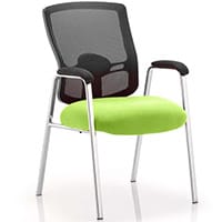 Portland Boardroom & Visitor Chair Swizzle Green