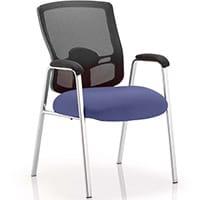 Portland Boardroom & Visitor Chair Serene Blue