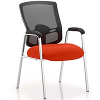 Portland Boardroom & Visitor Chair Pimento Rustic Orange