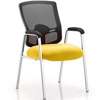 Portland Boardroom & Visitor Chair Sunset Yellow