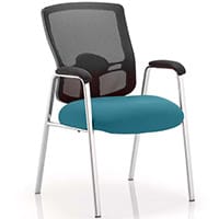 Portland Boardroom & Visitor Chair Kingfisher Green