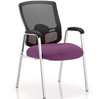 Portland Boardroom & Visitor Chair Purple