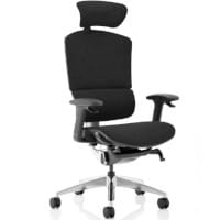 Ergo Click Plus High Back Ergonomic Posture Office Chair Black FabriMesh With Headrest & Adjustable Arms