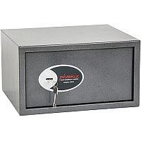 Phoenix Vela Home & Office SS0803K Size 3 Security Safe with Key Lock Metalic Graphite 34L