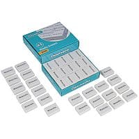 Eastpoint Pack Of 45 Classmaster Pencil Eraser White Pes45