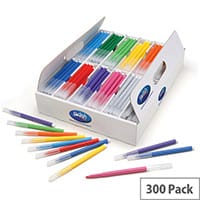 Swash Komfigrip Colouring Pens Fine Tip Assorted Pack 300