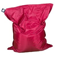 Elephant Jumbo Indoor & Outdoor Use Bean Bag 1750x1350mm Vibrant Red