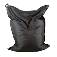 Elephant Junior Indoor & Outdoor Use Kids Size Bean Bag 1400x1100mm Urban Black