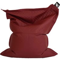 Elephant Junior Kids Size Bean Bag 1400x1100mm Vibrant Red Quilted