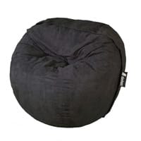 Elephant Kumo Round Bean Bag H800xD1000mm Urban Black