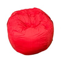 Elephant Kumo Round Bean Bag H800xD1000mm Vibrant Red