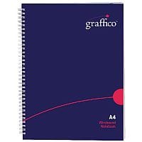 Graffico Twin Wire Polypropylene A4 Notebook 140 Pages