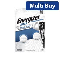 Energizer Lithium CR2032 Batteries - 2-Pack, Reliable Power