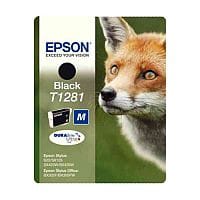 Epson T1281 Black Ink Cartridge Fox Series C13T12814010 C13T12814012 - Epson Fox